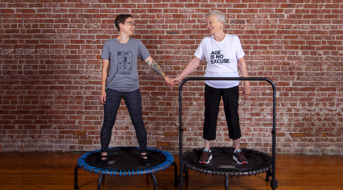 Trampoline Rebounding - Is It Safe For Seniors?