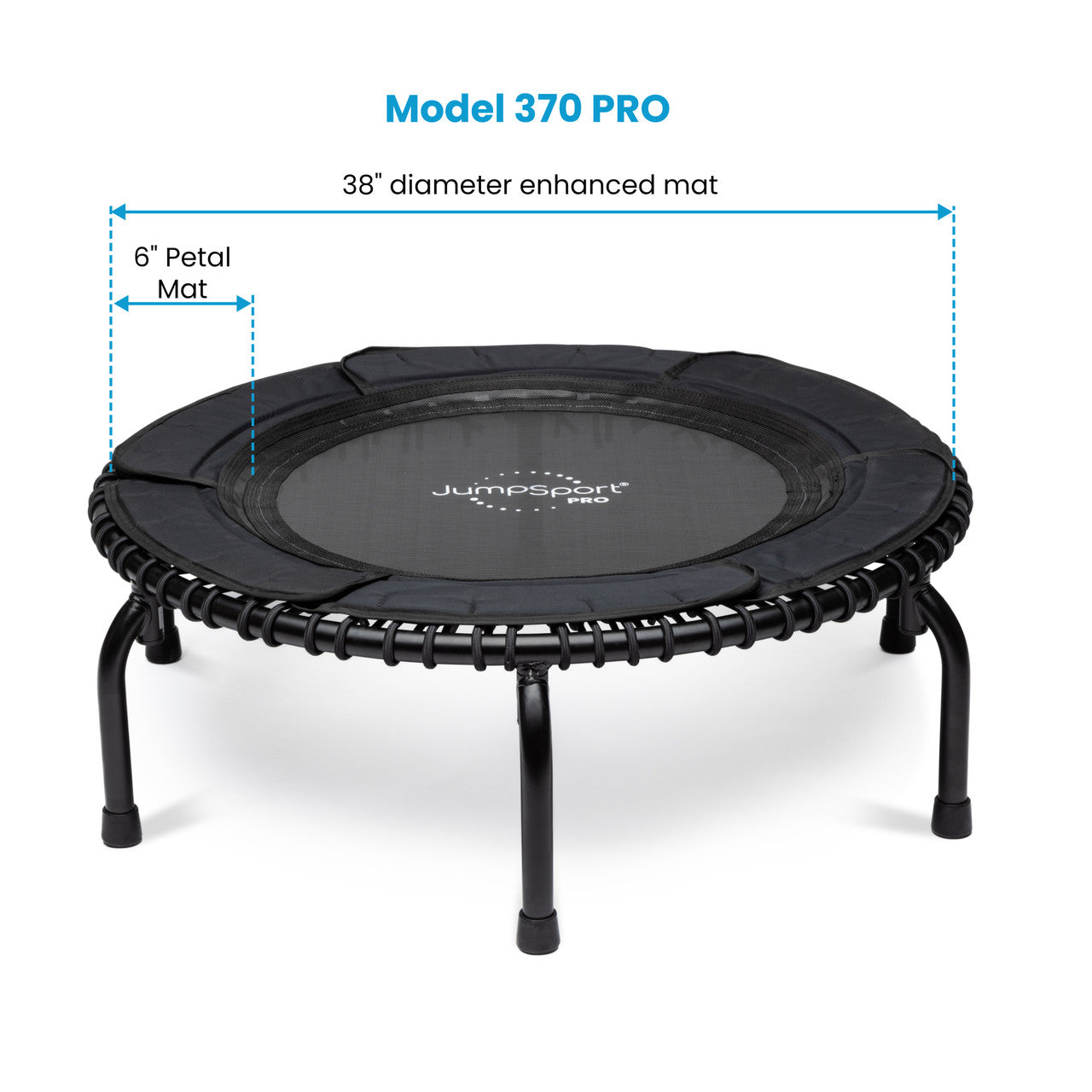 370Pro JumpSport Fitness Trampoline 39 Inches