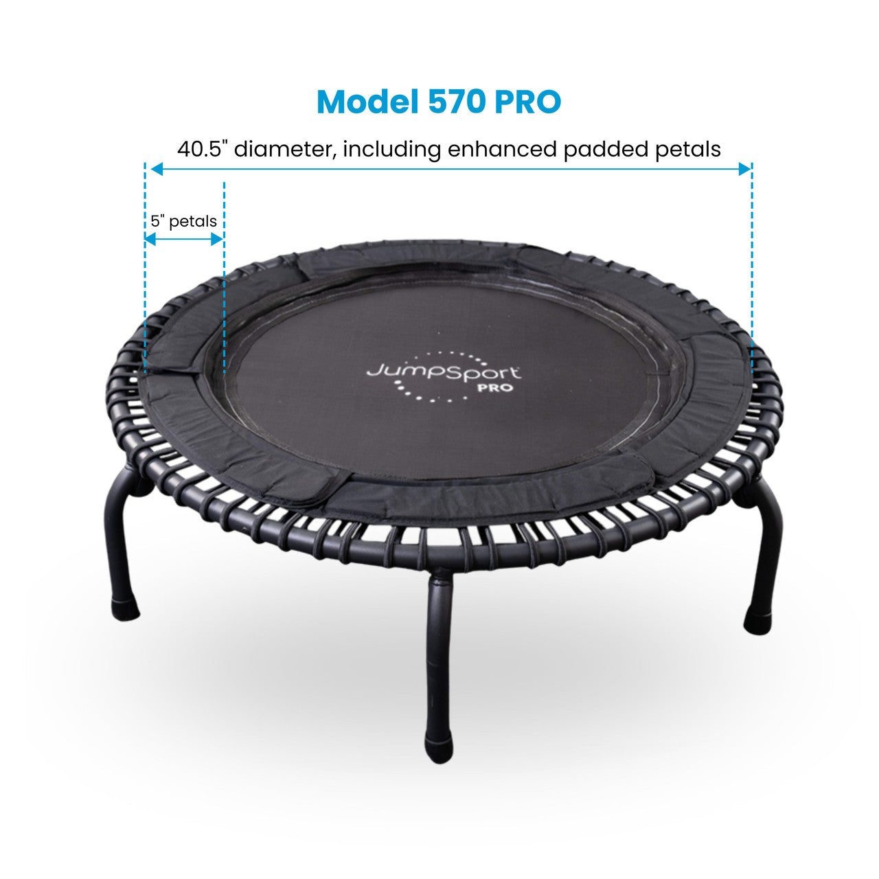 570Pro JumpSport Fitness Trampoline 44 Inches