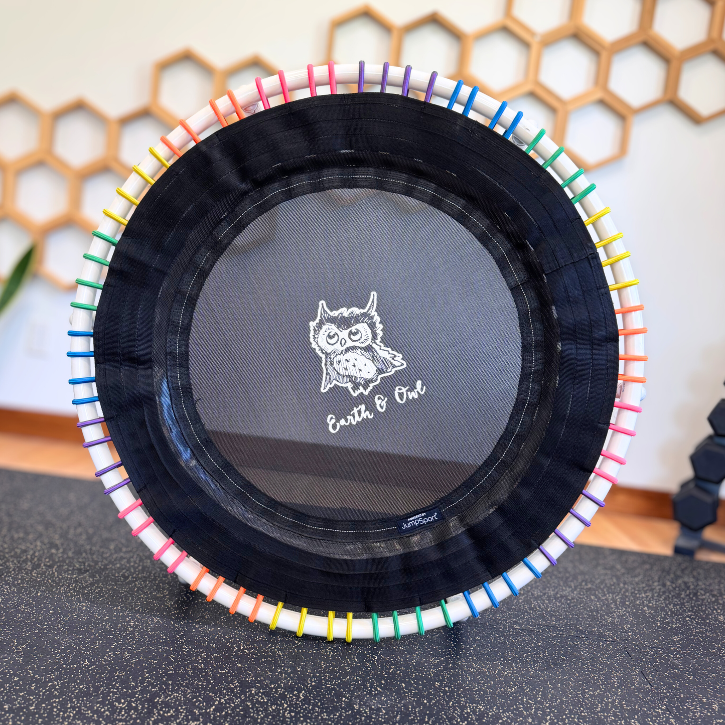 350Pro Earth & Owl JumpSport Fitness Trampoline 39 Inches