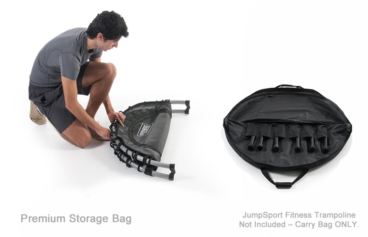 folding rebounder storage bag