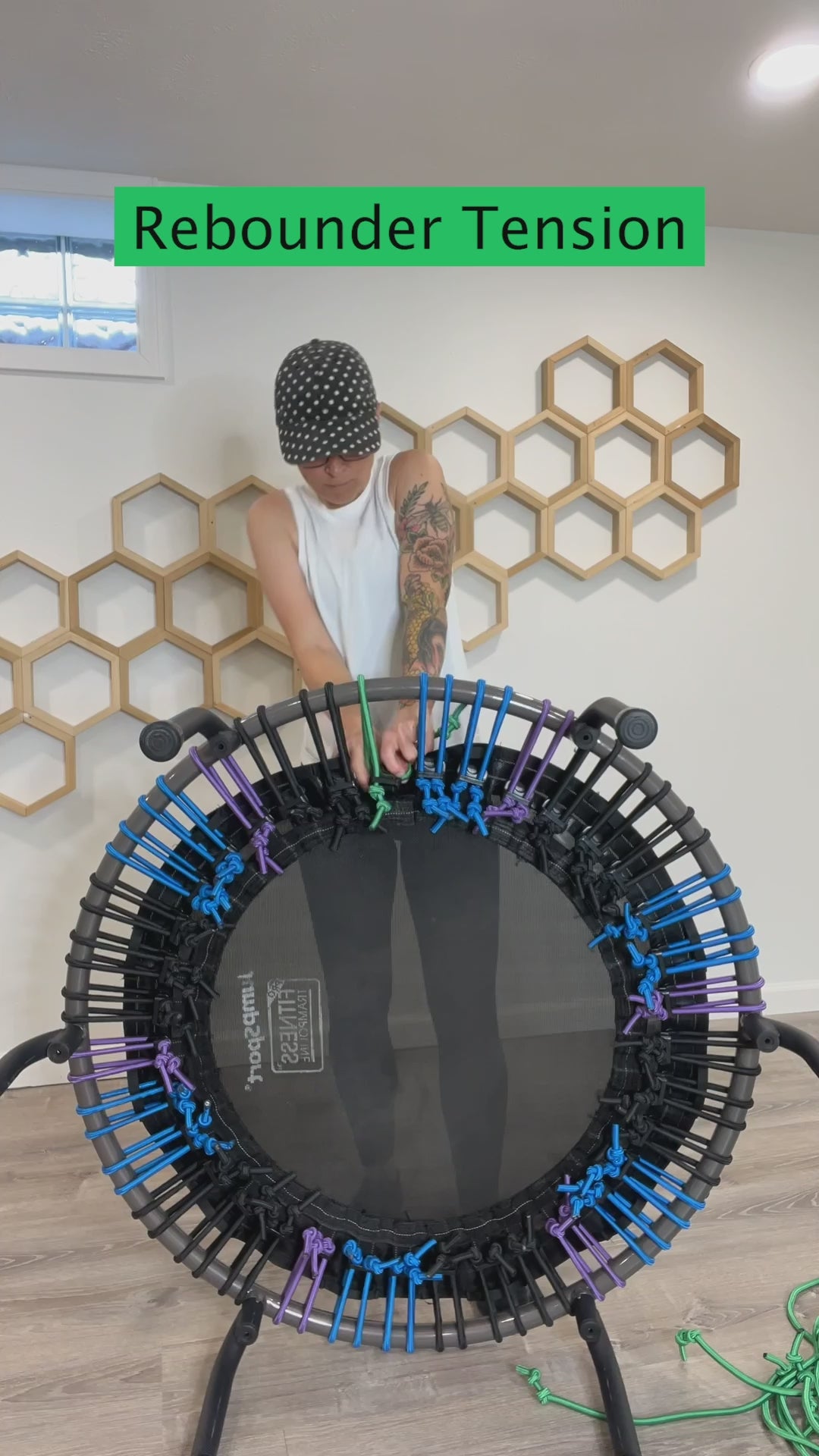 Fitness trampoline 2025 video