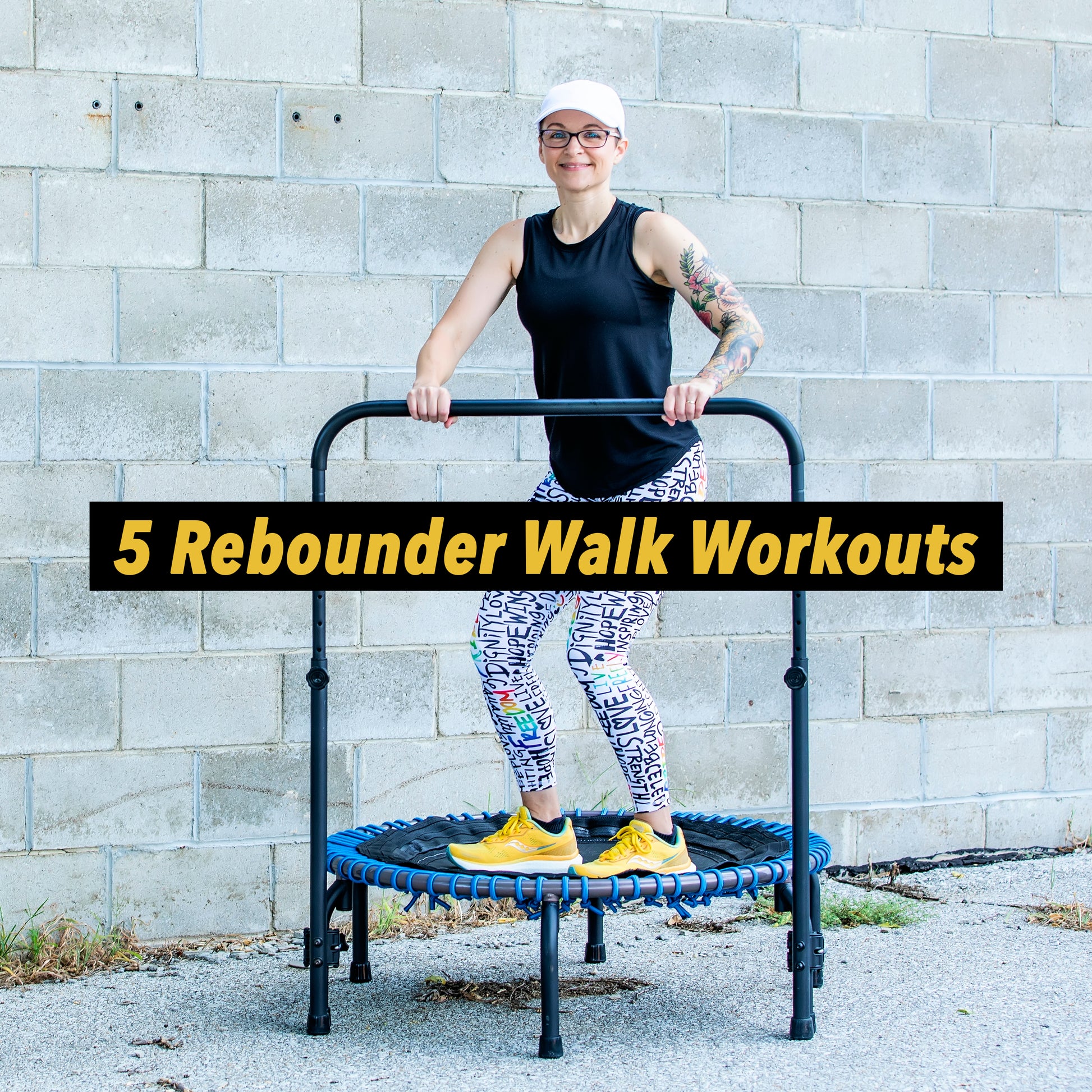 Earth & Owl 5 Rebounder Walk Workouts for Beginners and Seniors